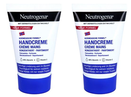 Neutrogena Handcreme konzentriert parfümiert 2x50ml