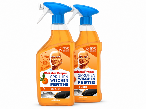Meister Proper Sprühen Wischen-Fertig Spray Küche 2x800ml