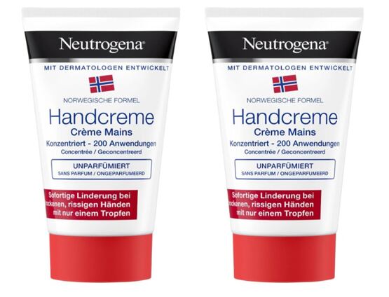 Neutrogena Handcreme unparfümiert 2x50ml