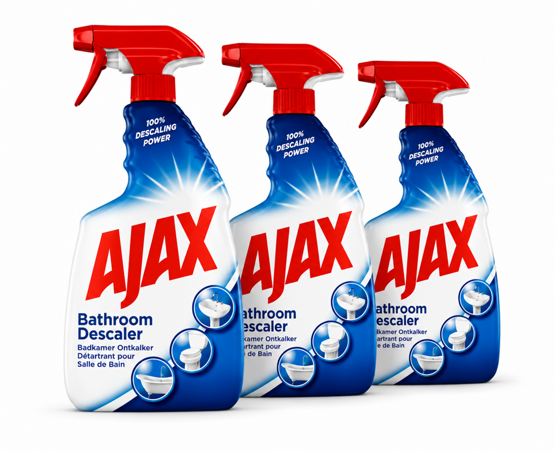 Ajax Badreiniger Spray 3x750ml