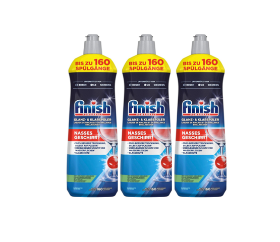 finish Powerball Glanz-& Klarspüler 3x800ml