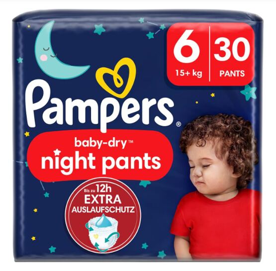 Pampers Night Pants Gr. 6  Sparpack