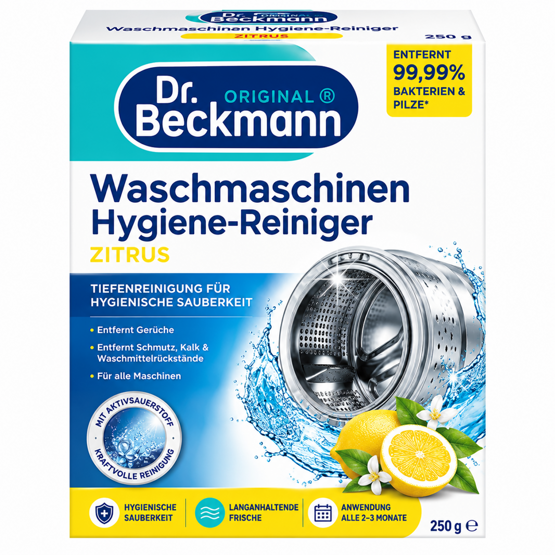 Dr.Beckmann Waschmaschinen Hygiene-Reiniger Zitrus 250g