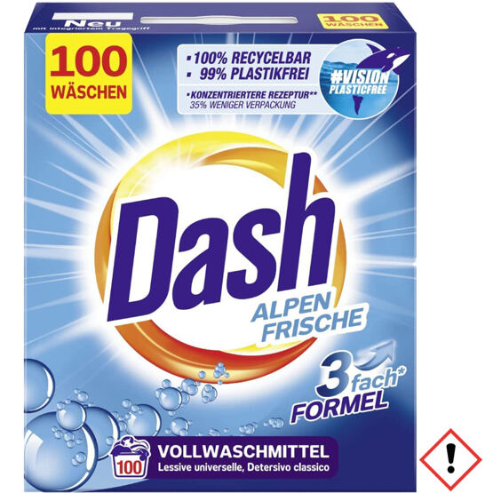 Dash Alpen Frische Pulver 5kg