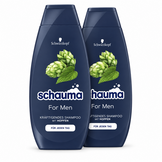 Schauma Shampoo Men mit Hopfen Doppelpack 2x400ml