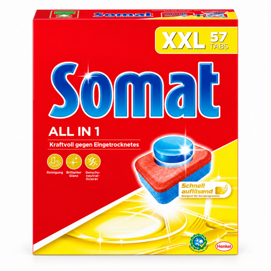 Somat Spülmaschinen Tabs All in1 57Stk.