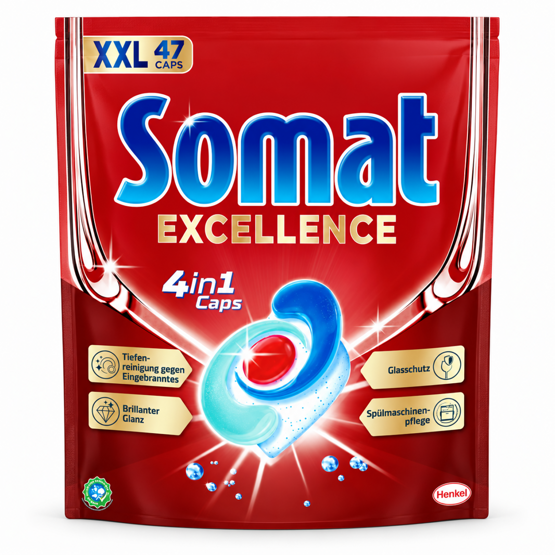 Somat Spülmaschinen Caps Excellence 4 in 47Stk.
