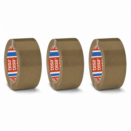 tesa Packband braun  3x 66mx50mm
