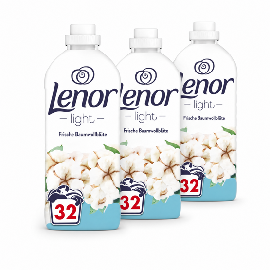 Lenor Frische Baumwollblüte Flasche 3x32WL