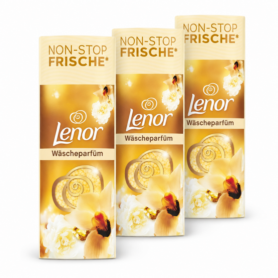 Lenor Wäscheparfüm Goldene Orchidee 3x160g