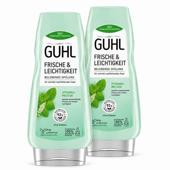 Guhl Spülung Frische & Leichtigkeit mit Zitronenmelisse 2x200ml