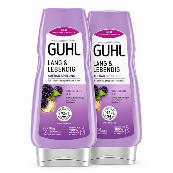 Guhl Spülung Lang & Lebendig mit Brombeere & Öl 2x200ml