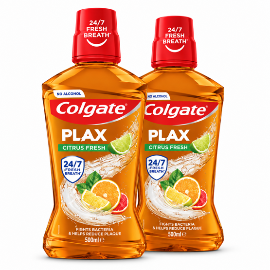 Colgate Mundspülung Plax Fresh&Protect Citrus Fresh 2x500ml