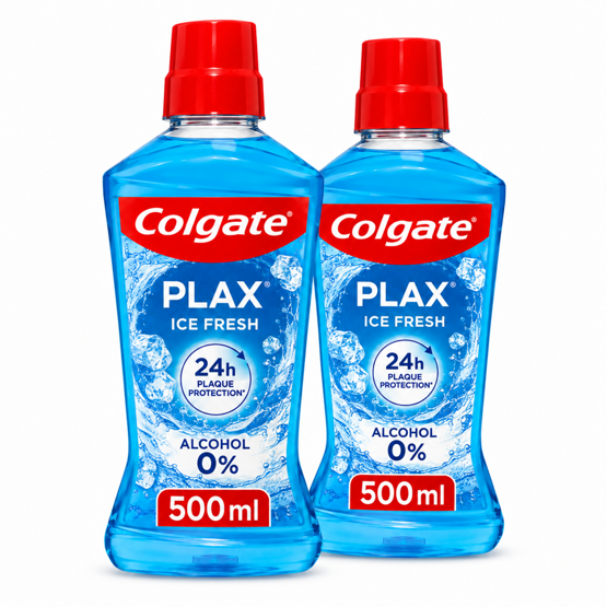 Colgate Mundspülung Ice Fresh 0% Alkohol 2x500ml