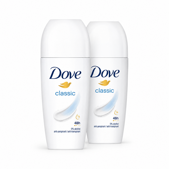 Dove Deo Roll on Women Classic 2x50ml
