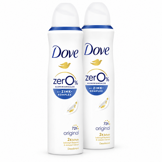 Dove Deodorant Spray original Zink-Komplex 2x150ml
