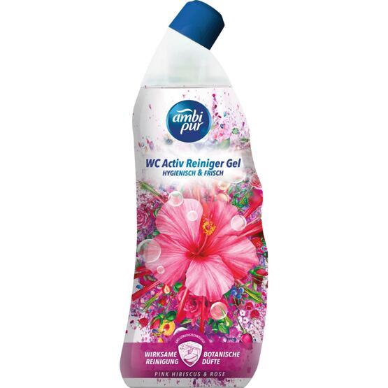 Ambi Pur WC Aktiv Gel Hibiscus & Rose 750ml