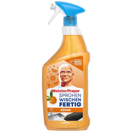 Meister Proper Sprühen Wischen-Fertig Spray Küche Orange 800ml