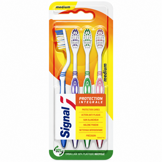 Signal Zahnbürste Protection Integrale medium 4Stk.