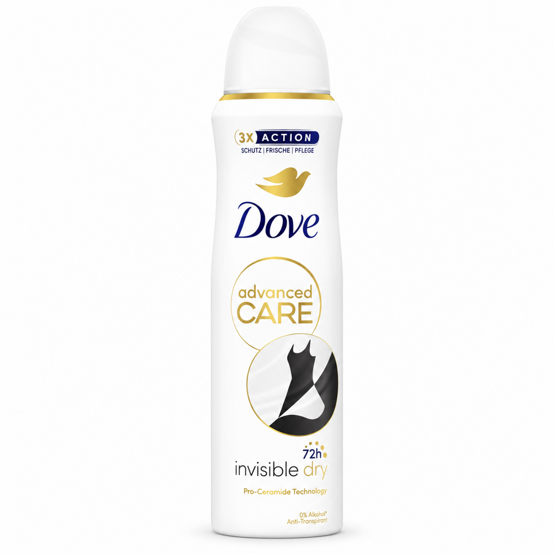 Dove Anti-Transpirant Spray invisible dry advancedCare 150ml