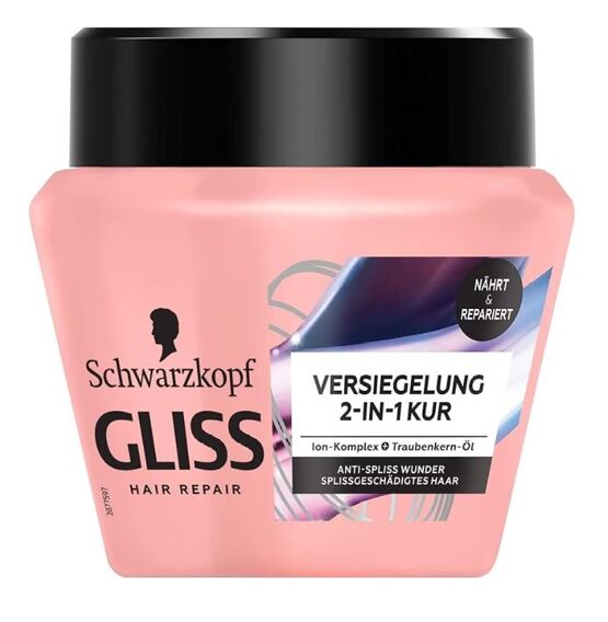 Gliss Kur Versiegelung 2-in1 Kur Anti-Spliss Wunder 300ml