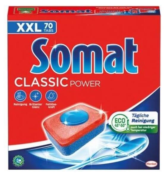 Somat Spülmaschinen Tabs Classic Power 70Stk.