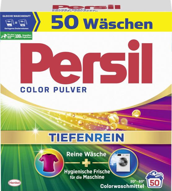 Persil Colorwaschmittel Pulver Color 50WL 3 kg