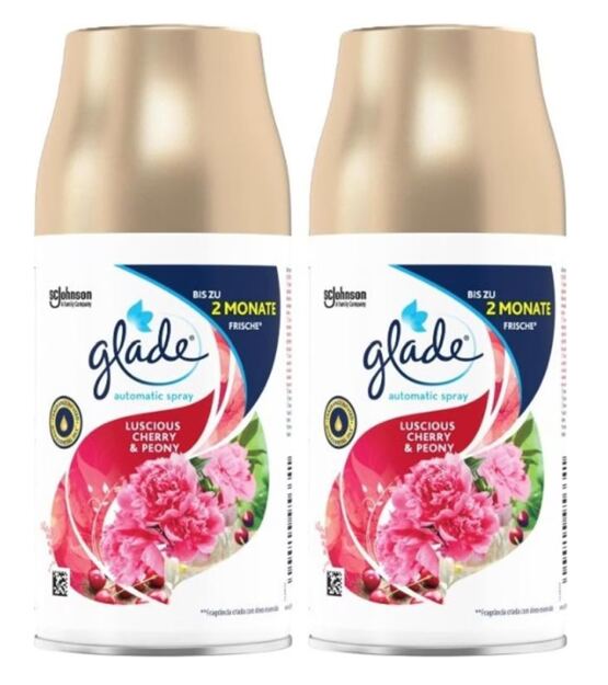 Glade by Brise Automatikspray Nachfüller Luscious Cherry & Peony 2x269ml