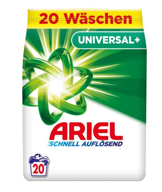 Ariel Waschmittel Pulver Universal 20WL