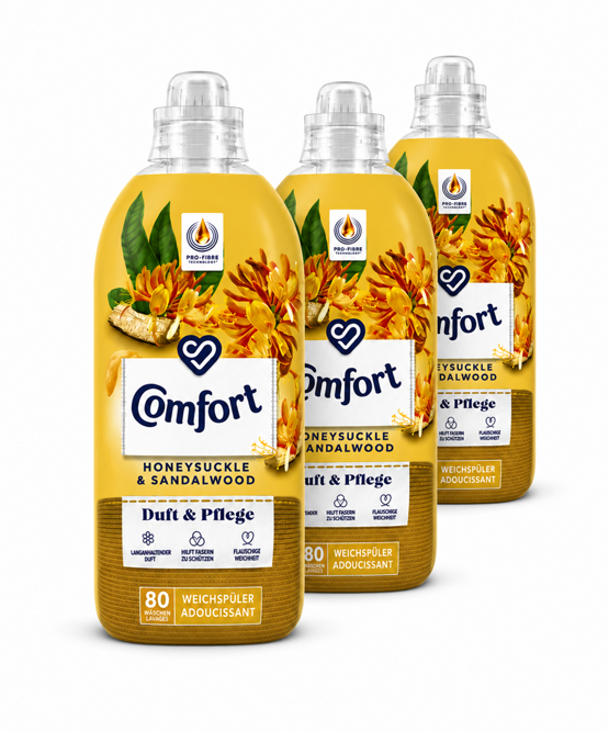 Comfort Weichspüler Honeysuckle 3x80WL