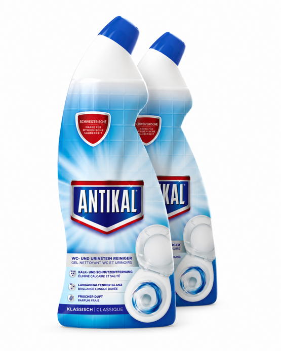 Antikal WC und Urinstein Reiniger Klassisch 2x750ml