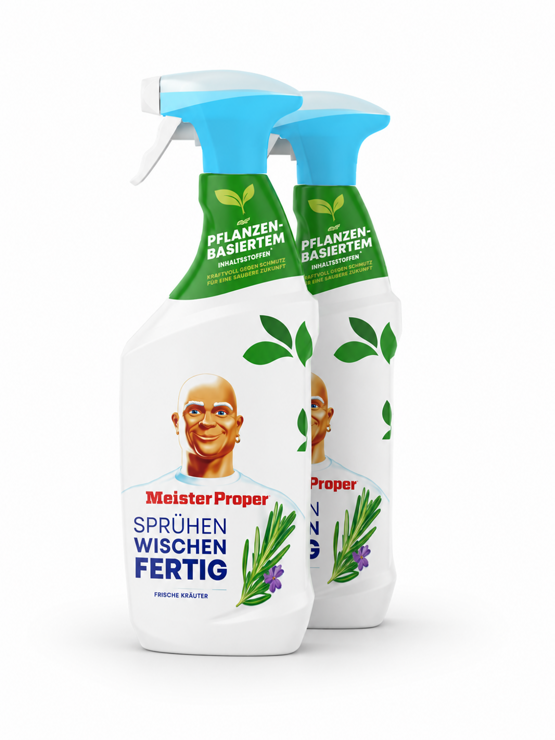 Meister Proper Glasreiniger Spray Rosemary&Lavender 2x800 ml