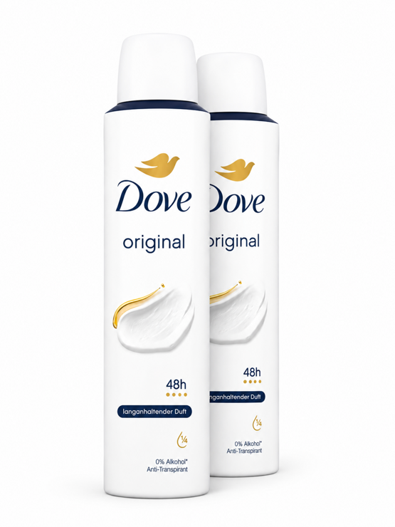 Dove original anti-transpirant 2x40ml