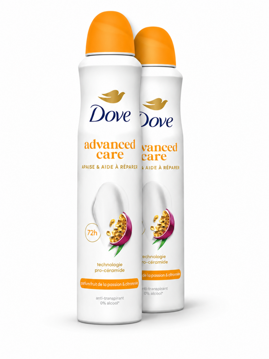 Dove advanced care zitrone passionfruit 2x150ml