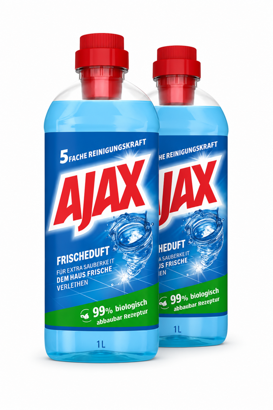 AJAX Allzweckreiniger reine Frische 2x1L