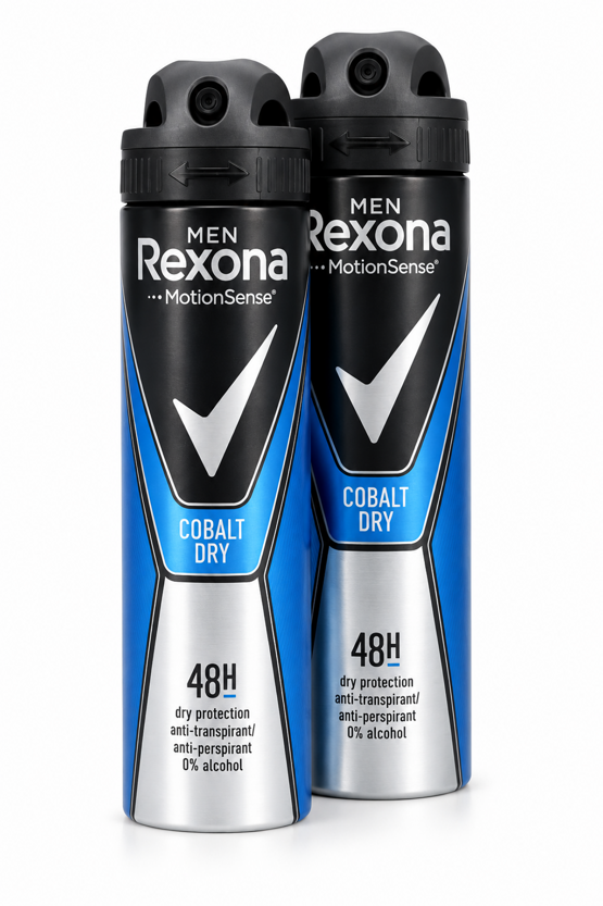 Rexona Men Anti-Transpirant Spray Cobalt dry 2x150ml