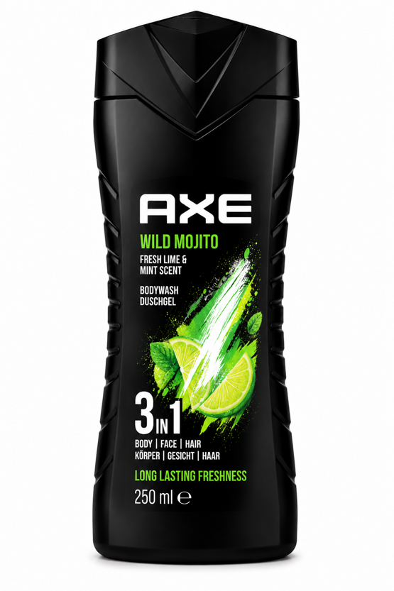 Axe Bodywash Duschgel Wild Mojito 3 in1 250ml