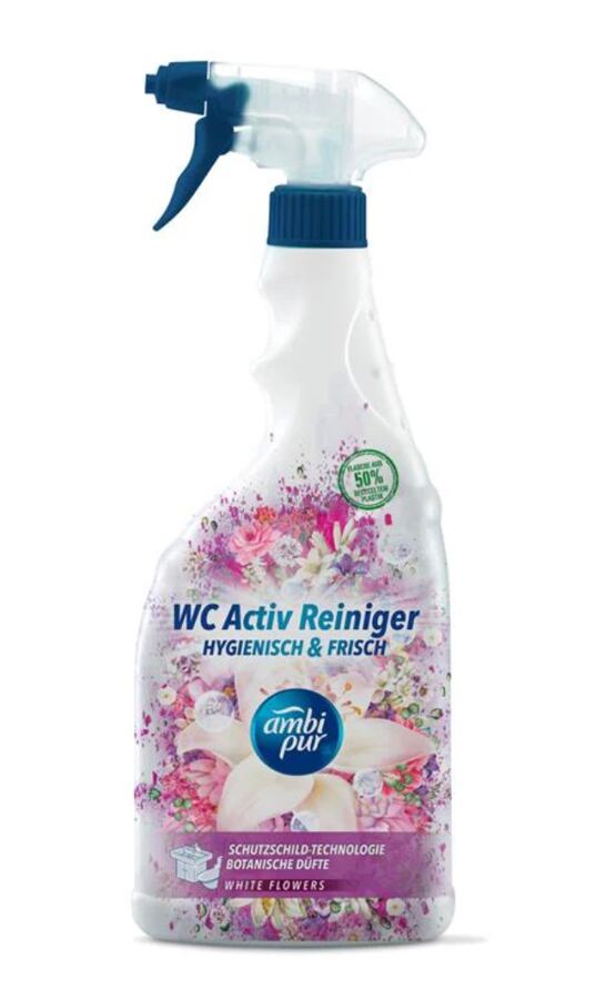 Ambi Pur WC Aktiv  Spray White Flowers 750ml