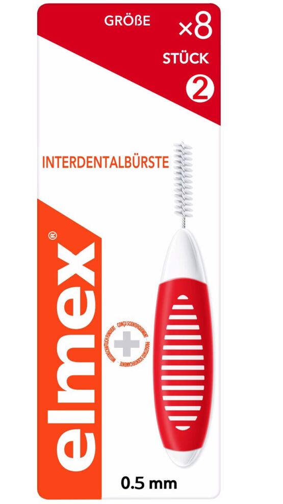 Elmex Interdentalbürste 8er 0,5mm